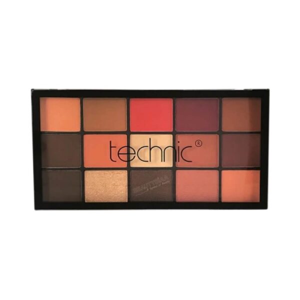 Technic Pressed Pigment 15 Eyeshadow Palette Sierra Sunset